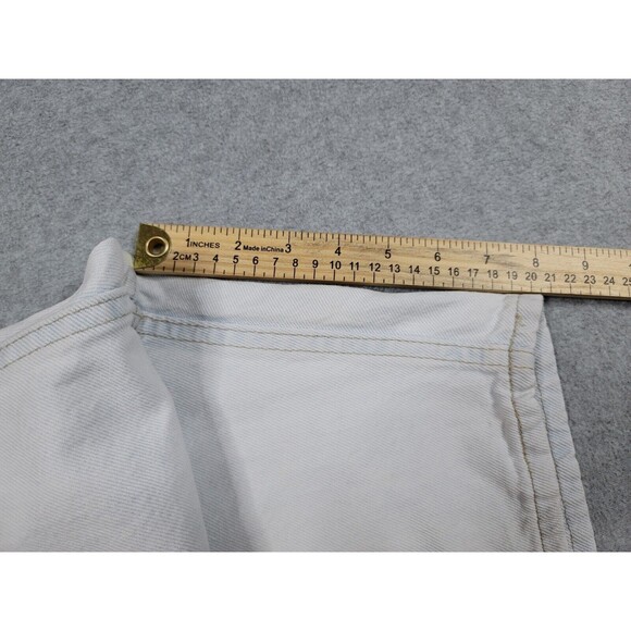 Vintage Levi's 505 Orange Tab Denim Shorts Men's Light Wash 90s Made in USA Vtg - Picture 12 of 13